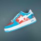 A Bathing Ape Bape Sta Blue Bape Casual Shoes For Men Women