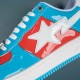 A Bathing Ape Bape Sta Blue Bape Casual Shoes For Men Women