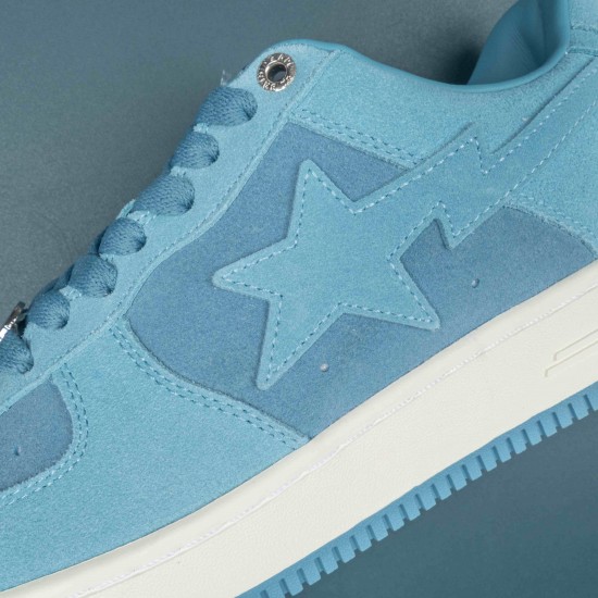 A Bathing Ape Bape Sta Blue White Bape Casual Shoes For Men Women