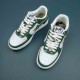 A Bathing Ape Bape Sta Green White Bape Casual Shoes For Men Women