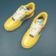 A Bathing Ape Bape Sta Yellow Bape Casual Shoes For Men Women