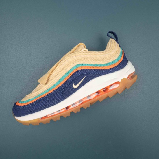 Nike Air Max 97 Golf Nrg Obsidian Celestial Gold Men Casual Shoes CJ0563-400