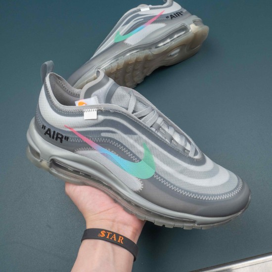 Nike Air Max 97 Off-White Menta Men Casual Shoes AJ4585-101