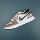 Air Jordan 1 Low Grey Fog Bleached Coral Men AJ1 Shoes 553558-062