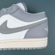 Air Jordan 1 Low Vintage Stealth Grey Men AJ1 Shoes 553558-053