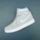 Air Jordan 1 High Zoom Air CMFT Grey Fog Women Basketball Shoes CT0979-004