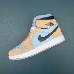 Air Jordan 1 High Zoom Air CMFT Psychic Blue Women Basketball Shoes CT0979-400 