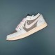 Air Jordan 1 Low Black Grey Pink Men AJ1 Basketball Shoes CW2288-111