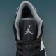 Air Jordan 1 Low Black White Grey Men AJ1 Basketball Shoes 553558-040