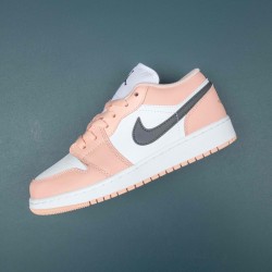 Air Jordan 1 Low Light Arctic Orange Pink Women AJ1 Basektball Shoes 553560-800 