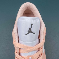 Air Jordan 1 Low Light Arctic Orange Pink Women AJ1 Basektball Shoes 553560-800 