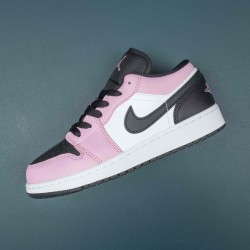 Air Jordan 1 Low Light Arctic Pink Women AJ1 Basketball Shoes 554723-601 