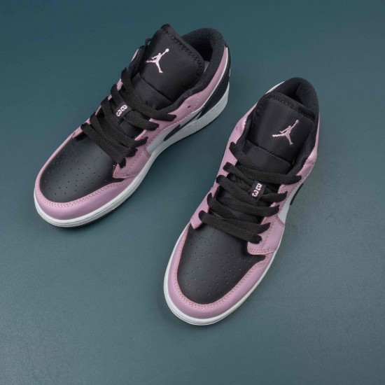 Air Jordan 1 Low Light Arctic Pink Women AJ1 Basketball Shoes 554723-601