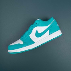 Air Jordan 1 Low New Emerald Women AJ1 Shoes DC0774-132 