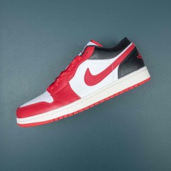 Air Jordan 1 Low Reverse Black Toe Women AJ1 Shoes DC0774-160 