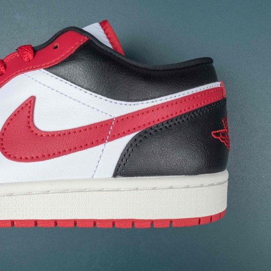 Air Jordan 1 Low Reverse Black Toe Women AJ1 Shoes DC0774-160