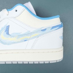 Air Jordan 1 Low SE Just Skate University Blue Women AJ1 Shoes FJ7219-441 