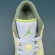 Air Jordan 1 Low Sail White Oil Green Women AJ1 Shoes FD9906-131