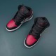 Air Jordan 1 Mid Bred Toe Men AJ1 Basketball Shoes 554725-066