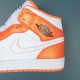 Air Jordan 1 Mid Metallic Orange Men AJ1 Shoes DM3531-800