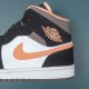 Air Jordan 1 Mid Peach Mocha Women AJ1 Shoes DH0210-100