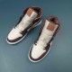 Air Jordan 1 Mid SE Brown Basalt Oatmeal Women AJ1 Shoes DO6699-200