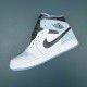 Air Jordan 1 Mid SE Ice Blue Men AJ1 Shoes DV1308-104