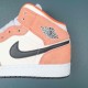 Air Jordan 1 Mid SE Orange Suede Women AJ1 Shoes DV1336-800