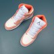 Air Jordan 1 Mid SE Orange Suede Women AJ1 Shoes DV1336-800