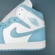 Air Jordan 1 Mid UNC Women AJ1 Basketball Shoes BQ6472-141