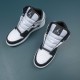 Air Jordan 1 Mid White Shadow Men AJ1 Shoes 554725-073