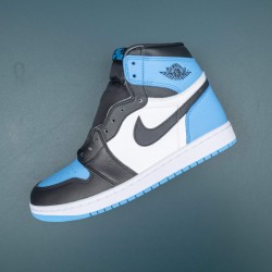 Air Jordan 1 Retro High OG UNC Toe Men AJ1 Shoes DZ5485-400 