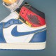 Air Jordan 1 Retro High Union Los Angeles Storm Blue Men Shoes BV1300-146