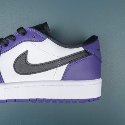 Air Jordan 1 Retro Low Golf Court Purple Men AJ1 Shoes DD9315-105 