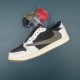 Air Jordan 1 Retro Low OG SP Travis Scott Olive Women AJ1 Shoes DZ4137-106