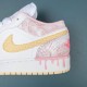 Air Jordan 1 Low SE GS CW7104 601 Paint Drip Women AJ1 Shoes CW7104-601