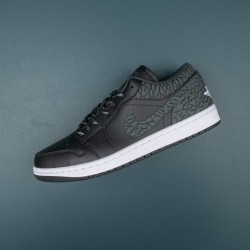 Air Jordan 1 Low SE Black Elephant Men AJ1 Shoes FB9907-001 