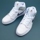 Air Jordan 1 Mid Paris White Men AJ1 Basketball Shoes DR8038-100