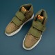 Air Jordan 1 Retro High Double Strap Olive Canvas Men AJ1 Basketball Shoes AQ7924-305