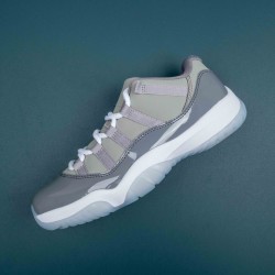 Nike Air Jordan 11 Gray LightPurple AJ11 Basketball Shoes For Men 