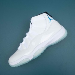 Nike Air Jordan 11 White Blue AJ11 Basketball Shoes For Men 