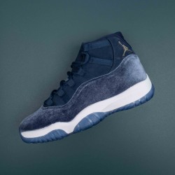 Nike Air Jordan 11 White Navy Blue AJ11 Basketball Shoes For Men 