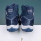 Nike Air Jordan 11 White Navy Blue AJ11 Basketball Shoes For Men