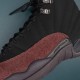 Nike A Ma Maniere x Air Jordan 12 SP AJ12 Black Deepwine Basketball Shoes For Men