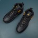 Nike Air Jordan 12 28 Days of Flight Black Green AJ12 Basketball Shoes For Men