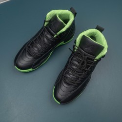 Nike Air Jordan 12 28 Days of Flight Black Green AJ12 Basketball Shoes For Men Women 