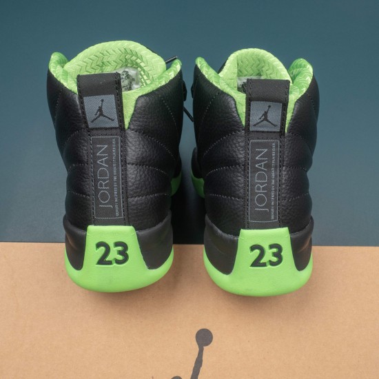 Nike Air Jordan 12 28 Days of Flight Black Green AJ12 Basketball Shoes For Men Women