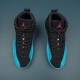 Nike Air Jordan 12 Black Blue AJ12 Basketball Shoes For Men