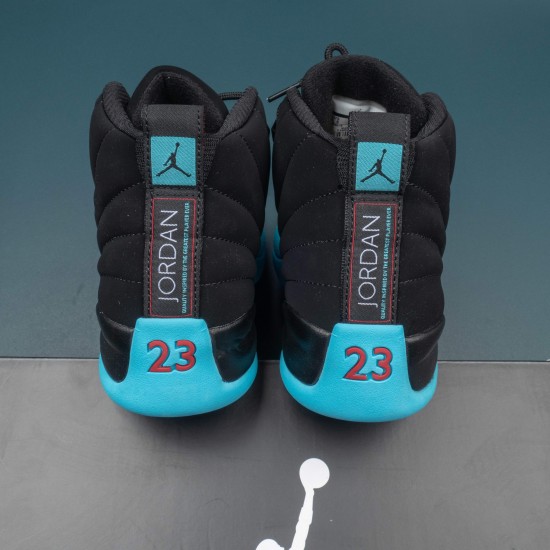 Nike Air Jordan 12 Black Blue AJ12 Basketball Shoes For Men