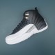 Nike Air Jordan 12 Black Gray AJ12 Basketball Shoes For Men